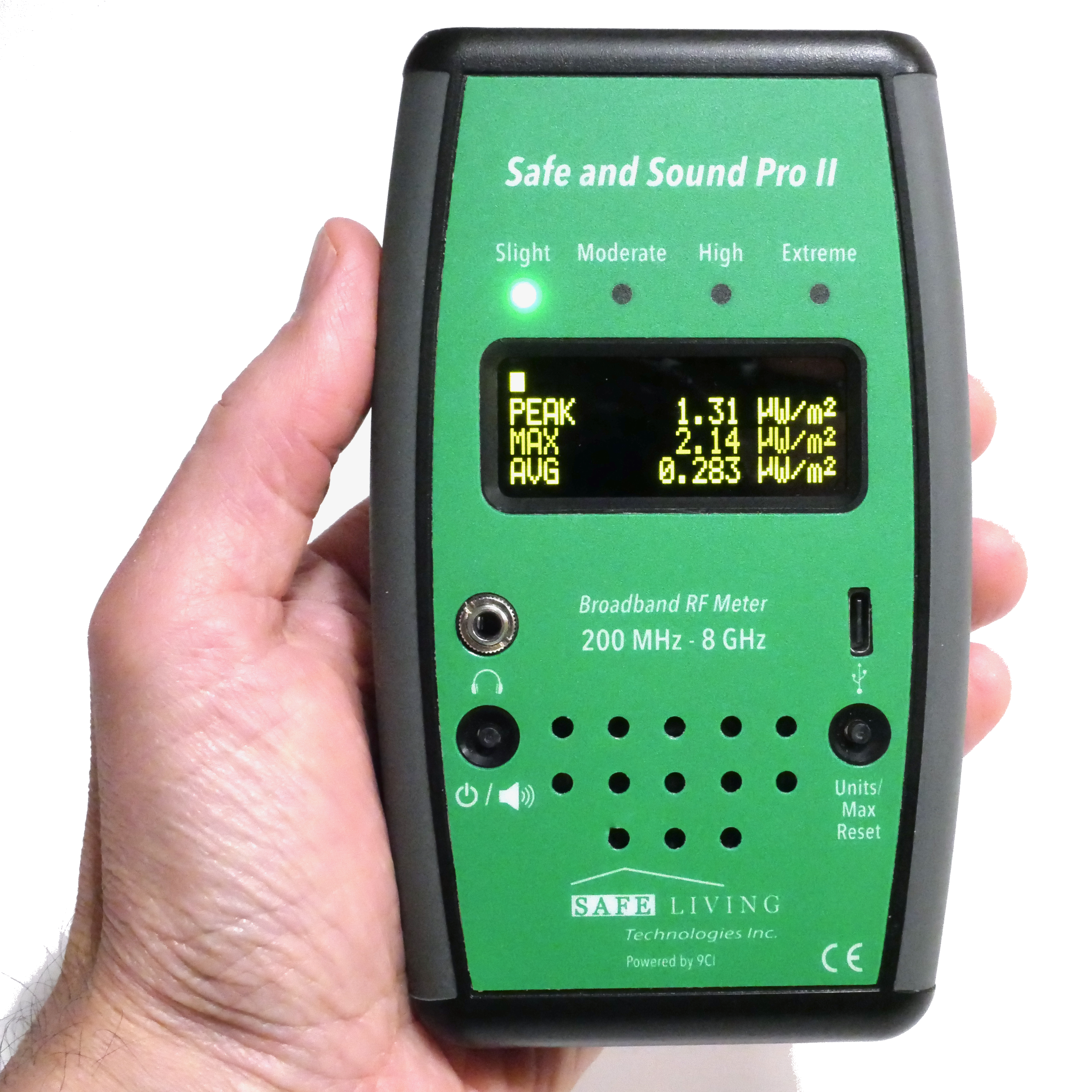 Safe and Sound Pro II RF Meter Handheld